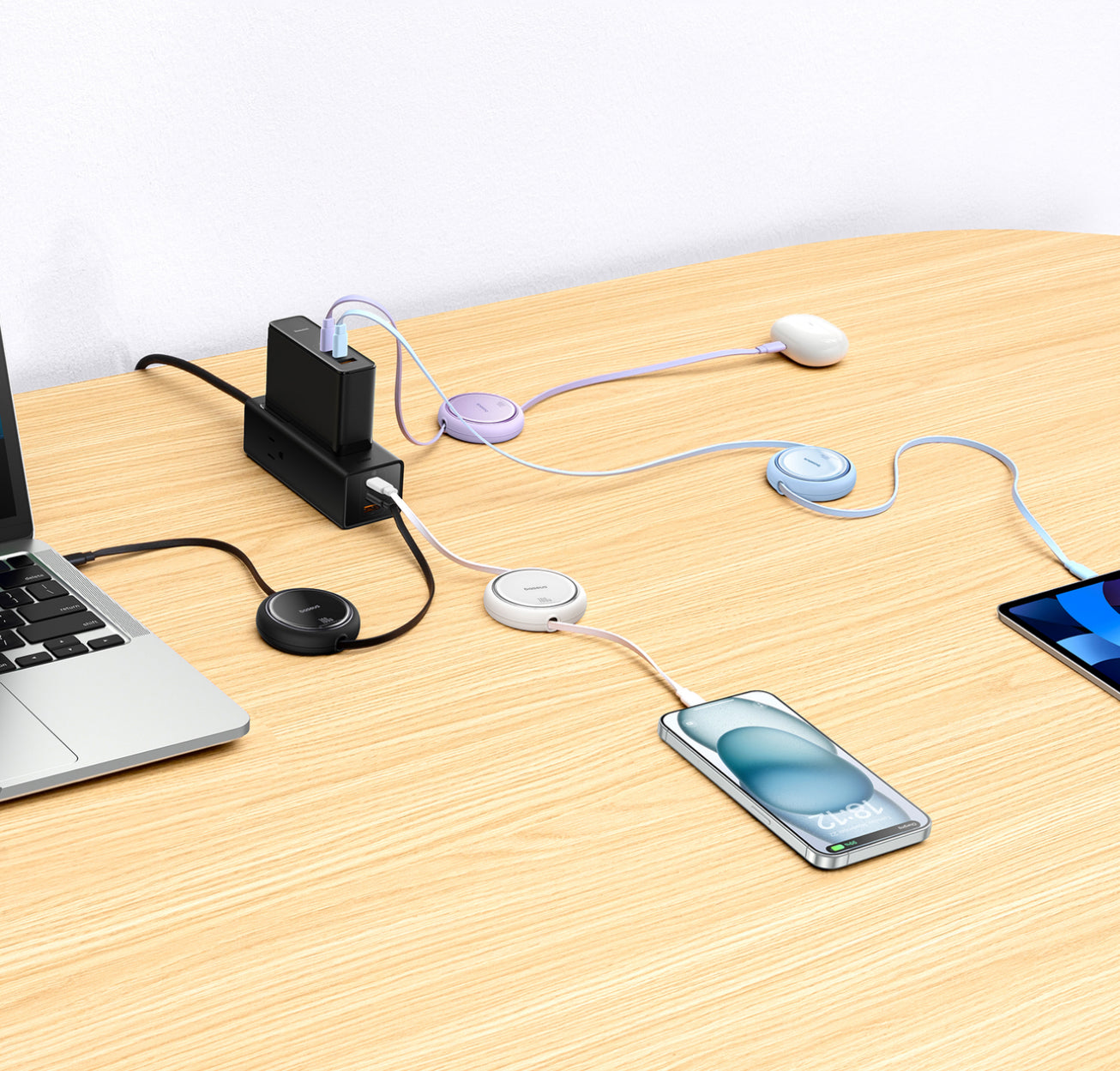 Baseus einziehbares Kabel USB-C 100W / 1m