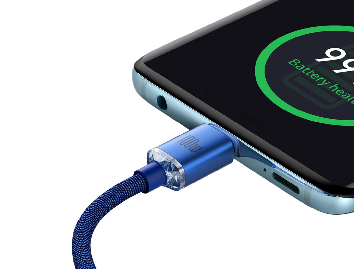 Baseus Crystal Shine USB C Kabel 100W / 1,2m