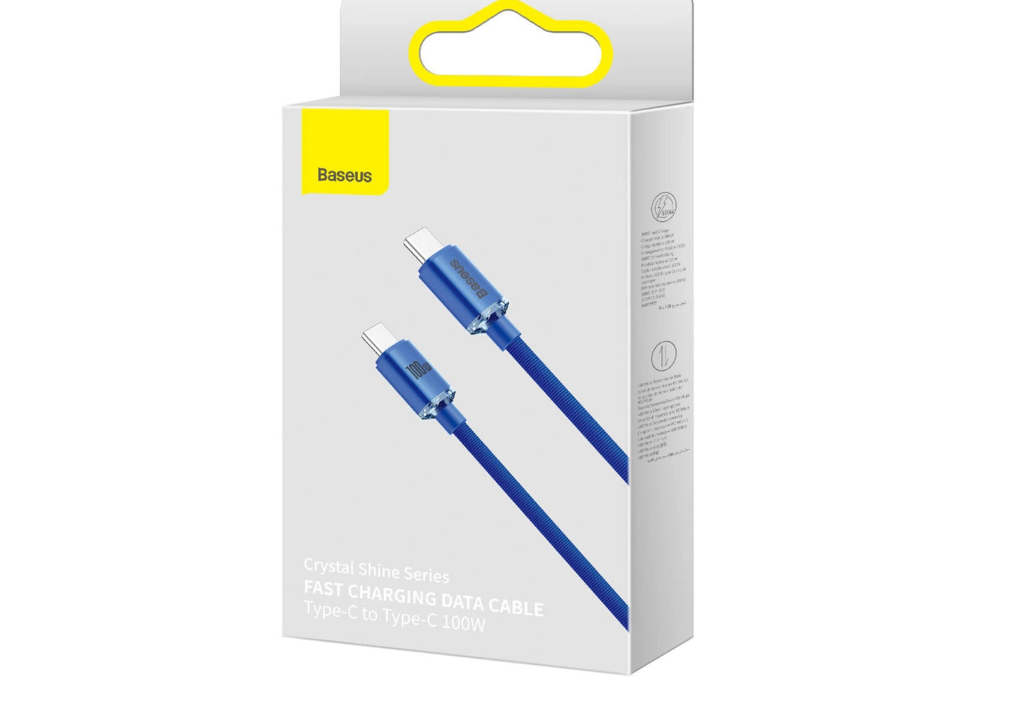Baseus Crystal Shine USB C Kabel 100W / 1,2m