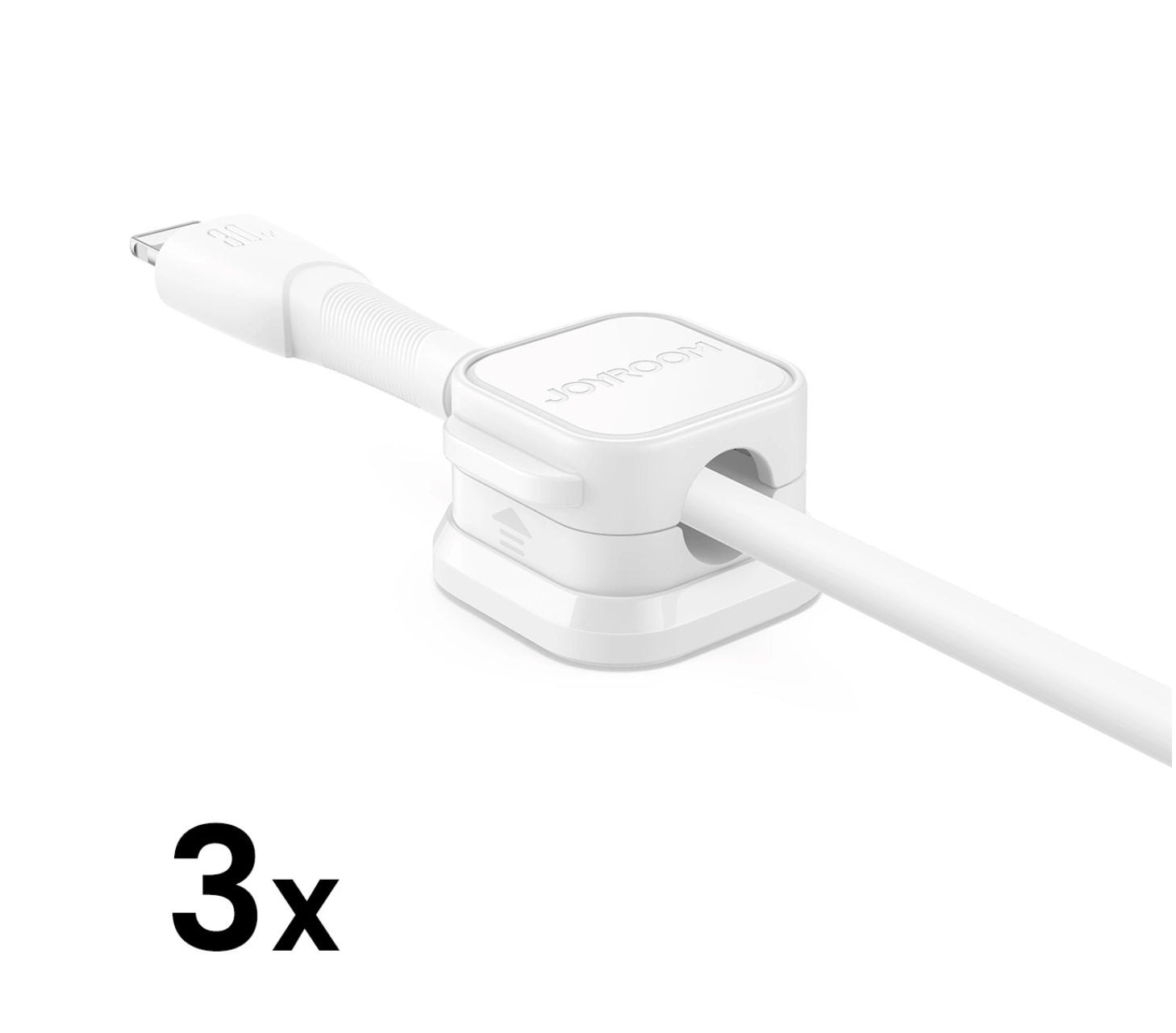 Joyroom magnetischer Kabel-Organizer – weiß