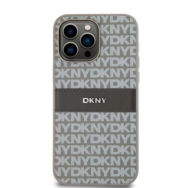 DKNY Handyhülle mit Monostreifen und Metalllogo - iPhone 14 Pro Max