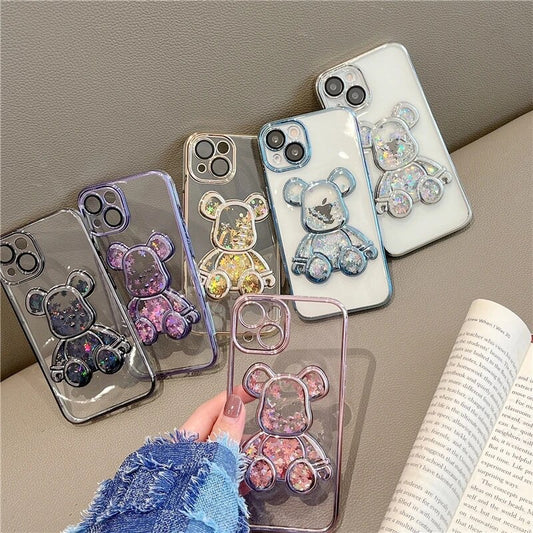 Glitzer Bärchen  - iPhone 13 Pro Handyhülle