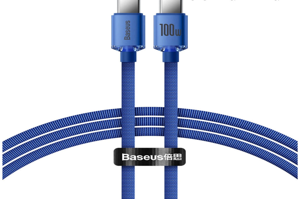 Baseus Crystal Shine USB C Kabel 100W / 1,2m