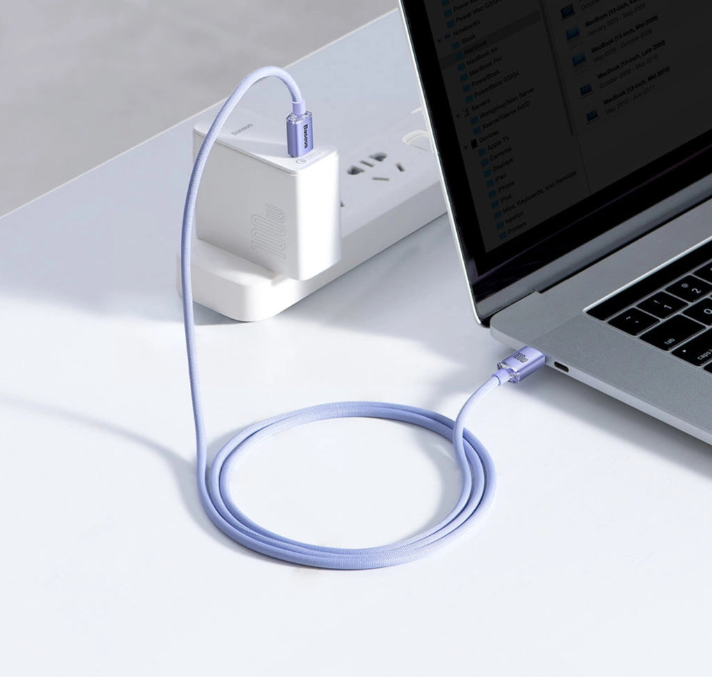 Baseus Crystal Shine USB C Kabel 100W / 1,2m