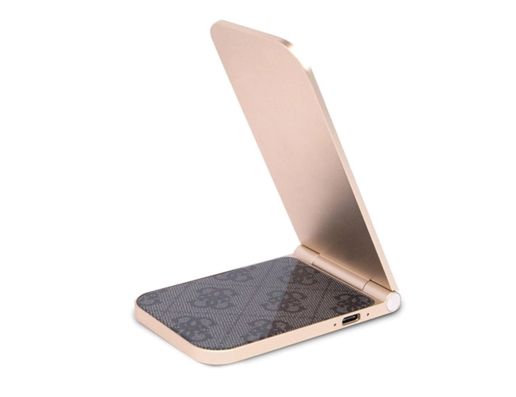 Guess faltbares induktives Ladegerät 4G Pattern Kollektion MagSafe