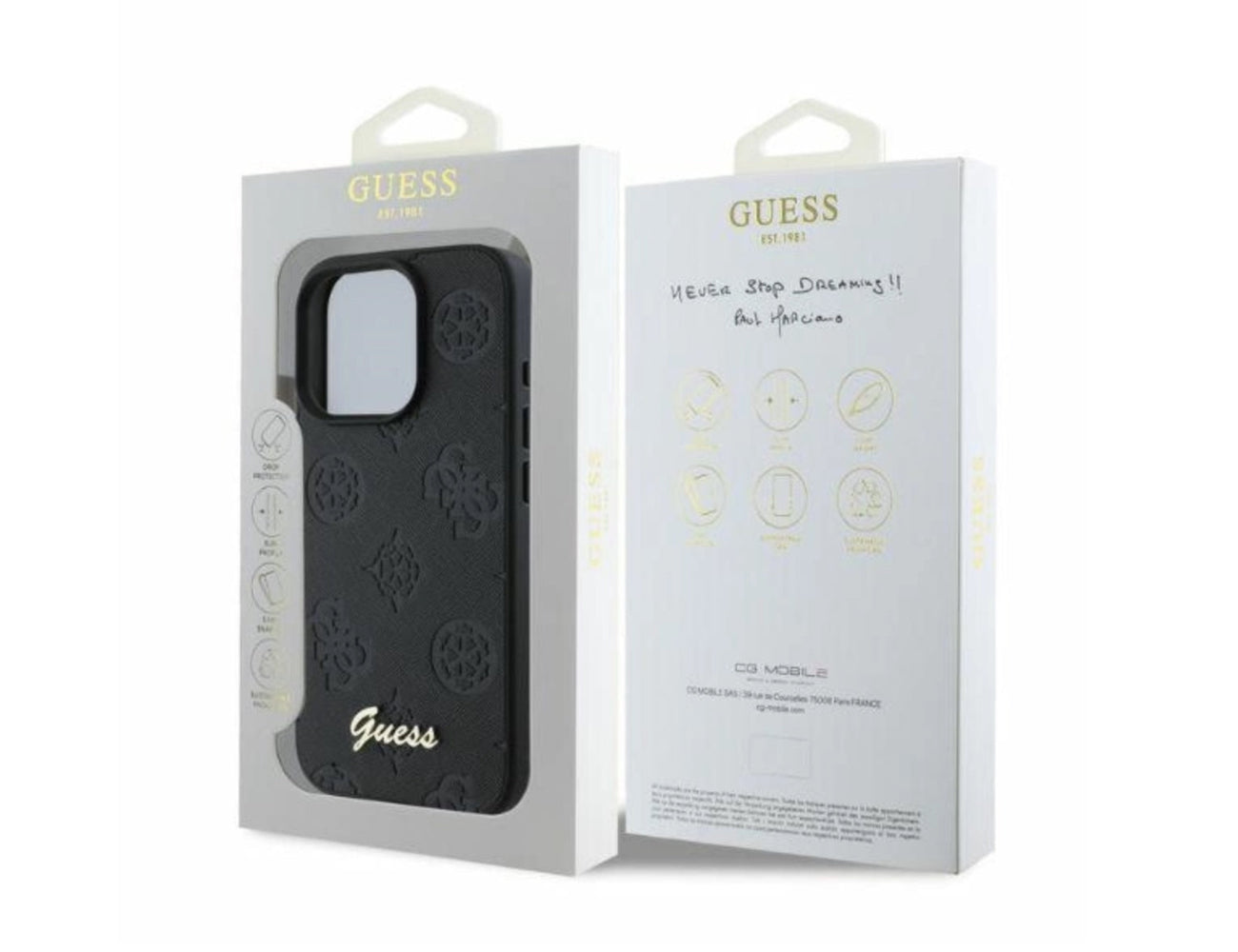 Guess Handyhülle 4G Classic Kollektion - iPhone 16 Pro Max
