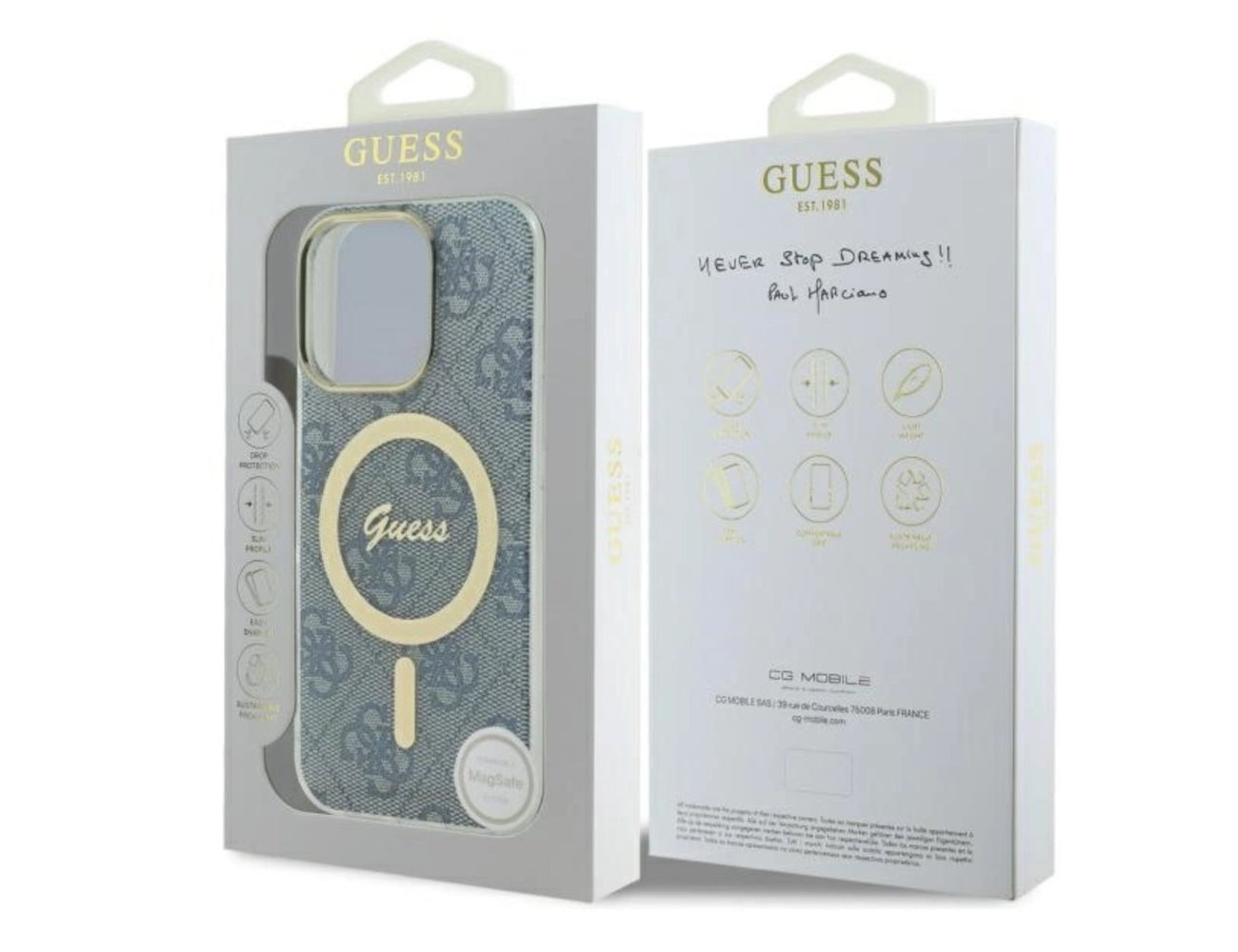 Guess Handyhülle 4G MagSafe Kollektion - iPhone 16 Pro