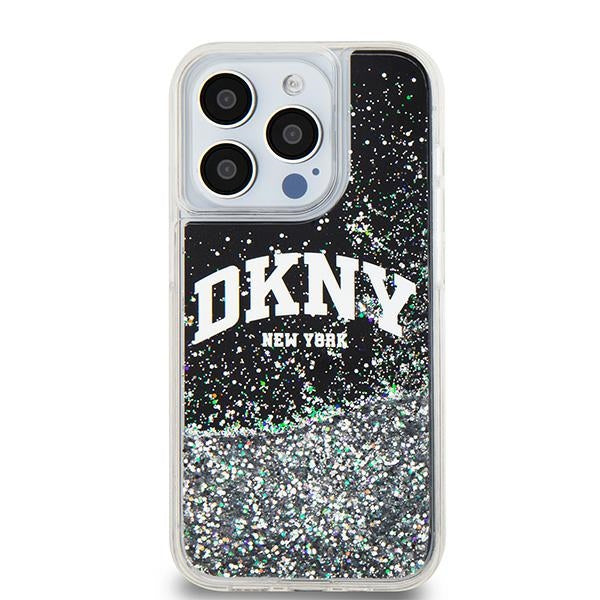 DKNY Handyhülle Liquid Glitter Big Logo - iPhone 14 Pro Max