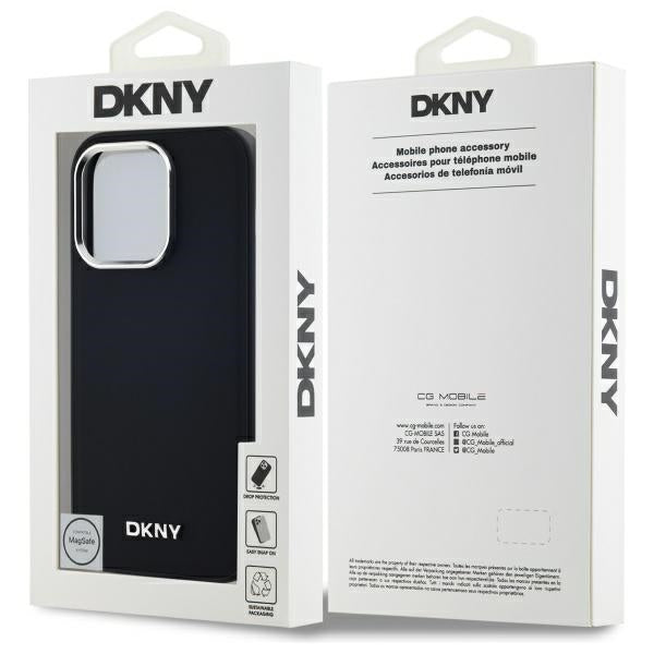 DKNY Handyhülle Plain Logo MagSafe - iPhone 15 Pro Max