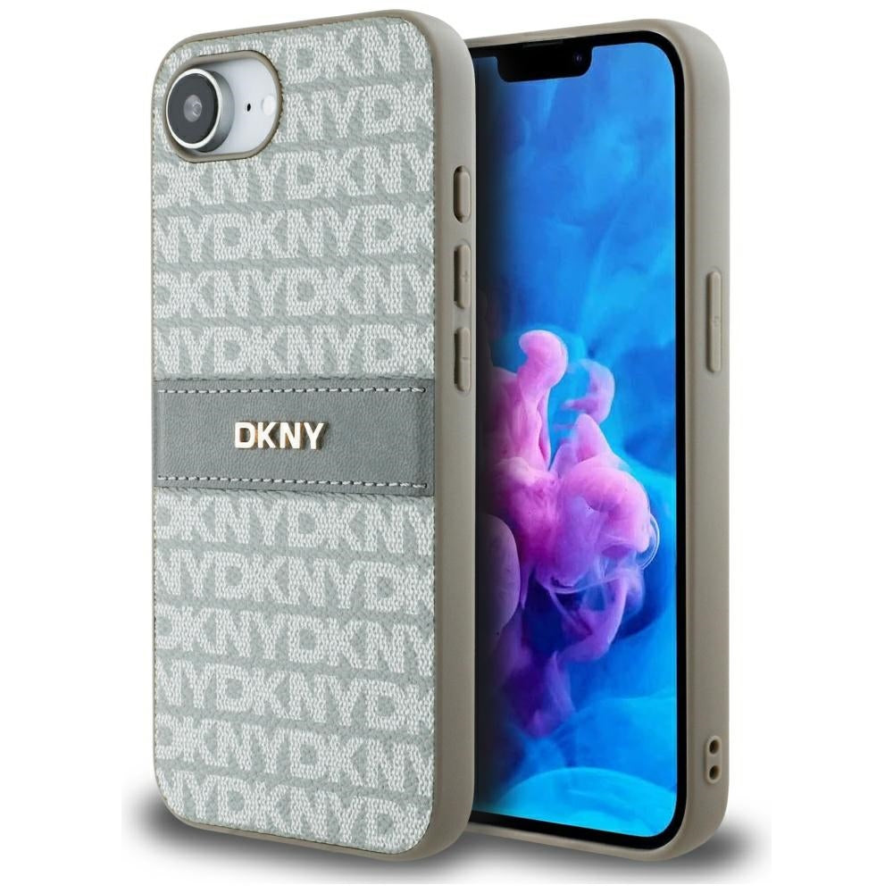 DKNY Handyhülle mit Monostreifen und Metalllogo - iPhone 16e