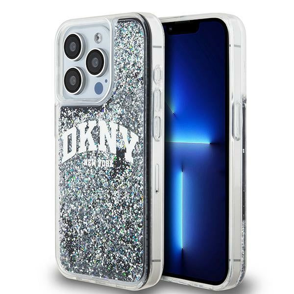 DKNY Handyhülle Liquid Glitter Big Logo - iPhone 15 Pro Max