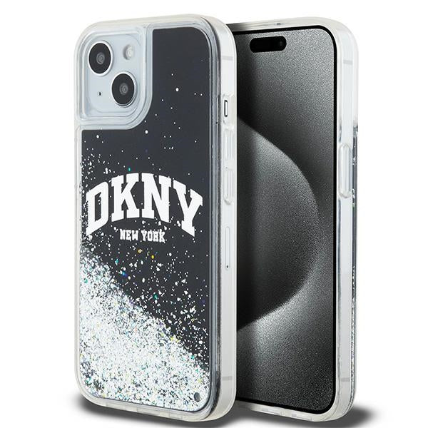 DKNY Handyhülle Liquid Glitter Big Logo - iPhone 14