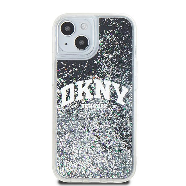 DKNY Handyhülle Liquid Glitter Big Logo - iPhone 15