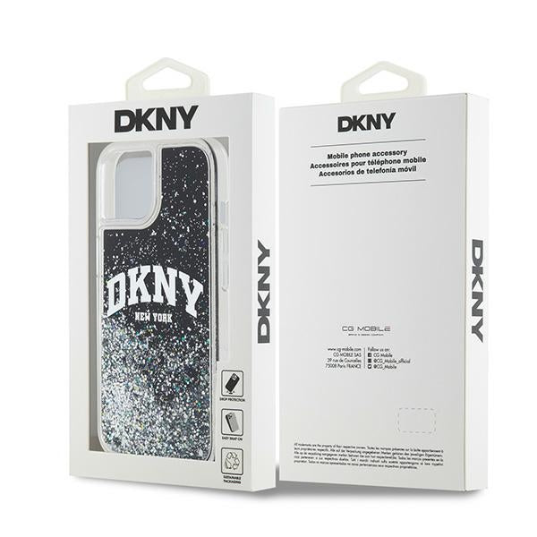 DKNY Handyhülle Liquid Glitter Big Logo - iPhone 14