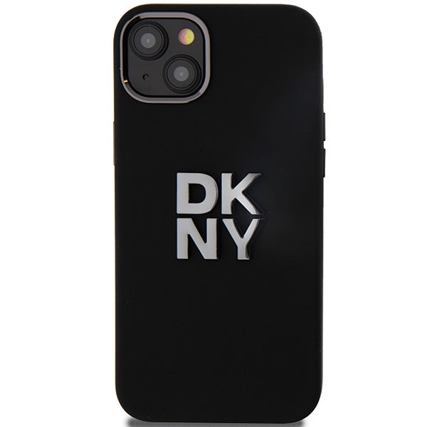 DKNY Handyhülle Liquid Silicone Metal Logo - iPhone 14 Plus