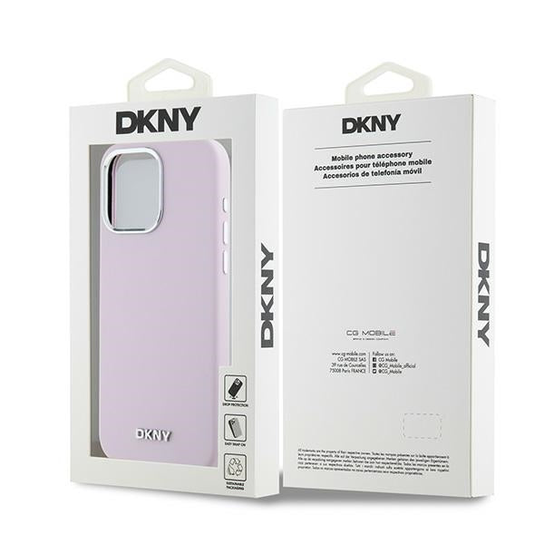 DKNY Handyhülle Plain Logo MagSafe - iPhone 15 Pro