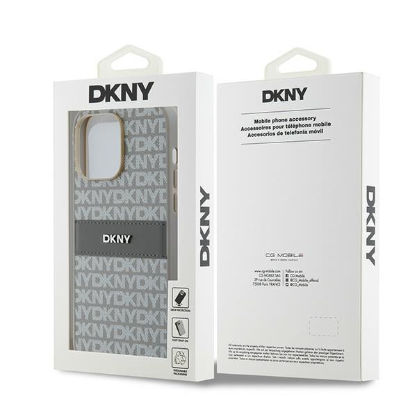 DKNY Handyhülle mit Monostreifen und Metalllogo - iPhone 14 Pro Max