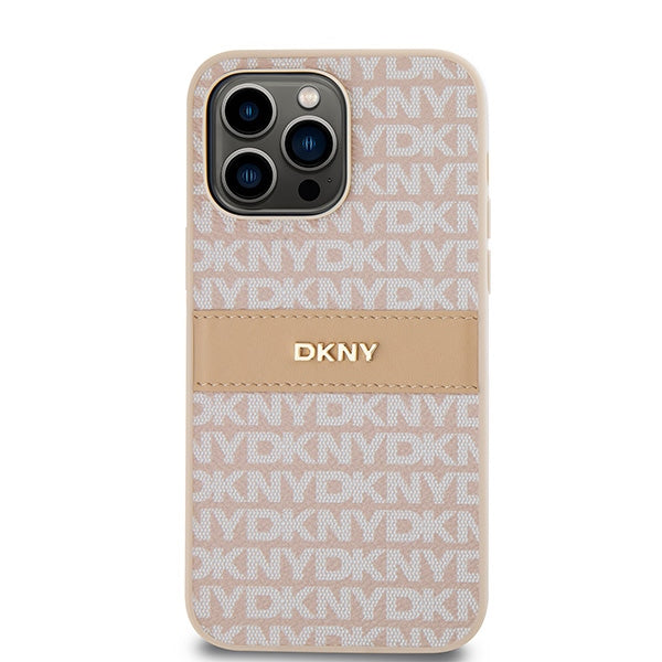 DKNY Handyhülle mit Monostreifen und Metalllogo - iPhone 14 Pro Max