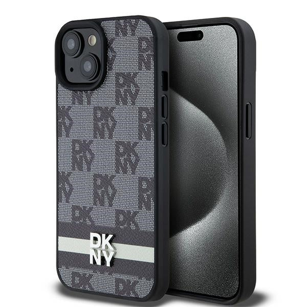DKNY Handyhülle Checkered Pattern Printed Stripes- iPhone 14 Plus
