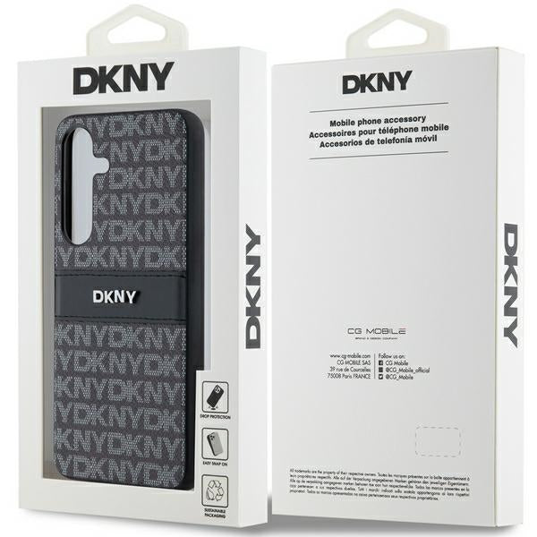 DKNY Handyhülle mit Monostreifen und Metalllogo - Galaxy S24 Plus