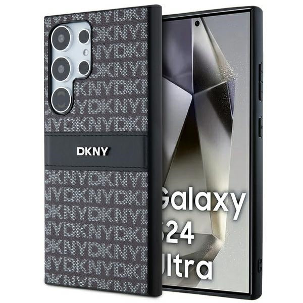 DKNY Handyhülle mit Monostreifen und Metalllogo - Galaxy S24 Ultra