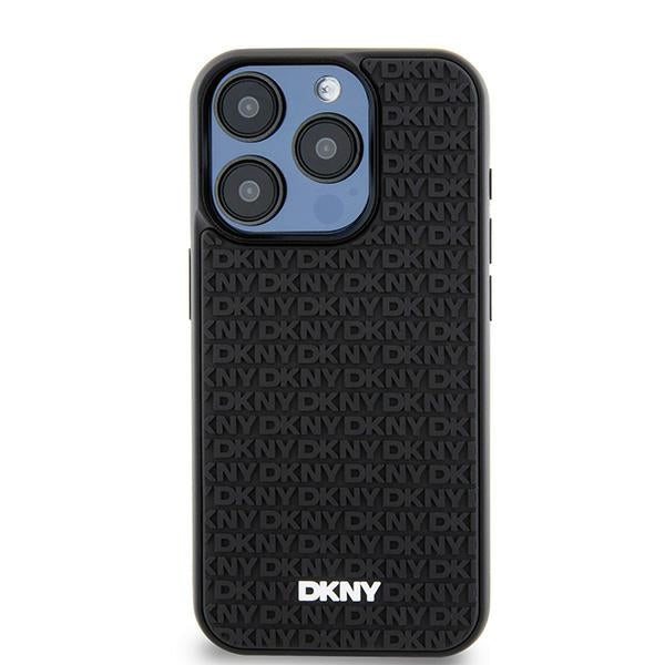 DKNY Handyhülle 3D Gummi Wiederholungsmuster Kollektion - iPhone 15 Pro Max