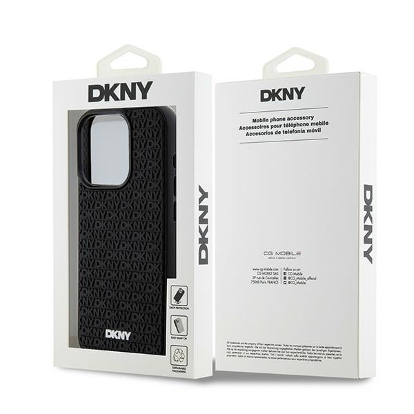 DKNY Handyhülle 3D Gummi Wiederholungsmuster Kollektion - iPhone 15 Pro