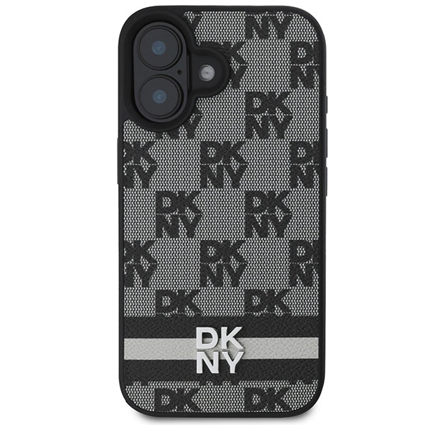 DKNY Handyhülle Checkered Pattern Printed Stripes- iPhone 16