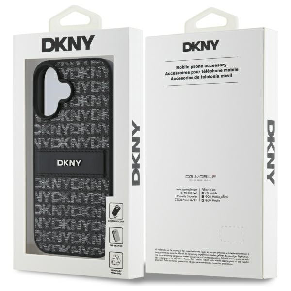 DKNY Handyhülle mit Monostreifen und Metalllogo - iPhone 16
