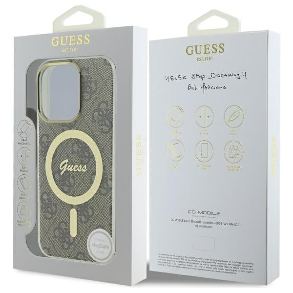 Guess Handyhülle 4G MagSafe Kollektion - iPhone 16 Pro Max