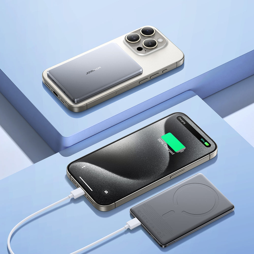 Powerbank Joyroom  5000mAh 20W ultradünn mit induktivem Laden