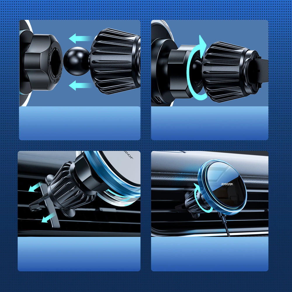 Joyroom Autotelefonhalter mit 15W Qi-Induktionsladegerät MagSafe kompatible