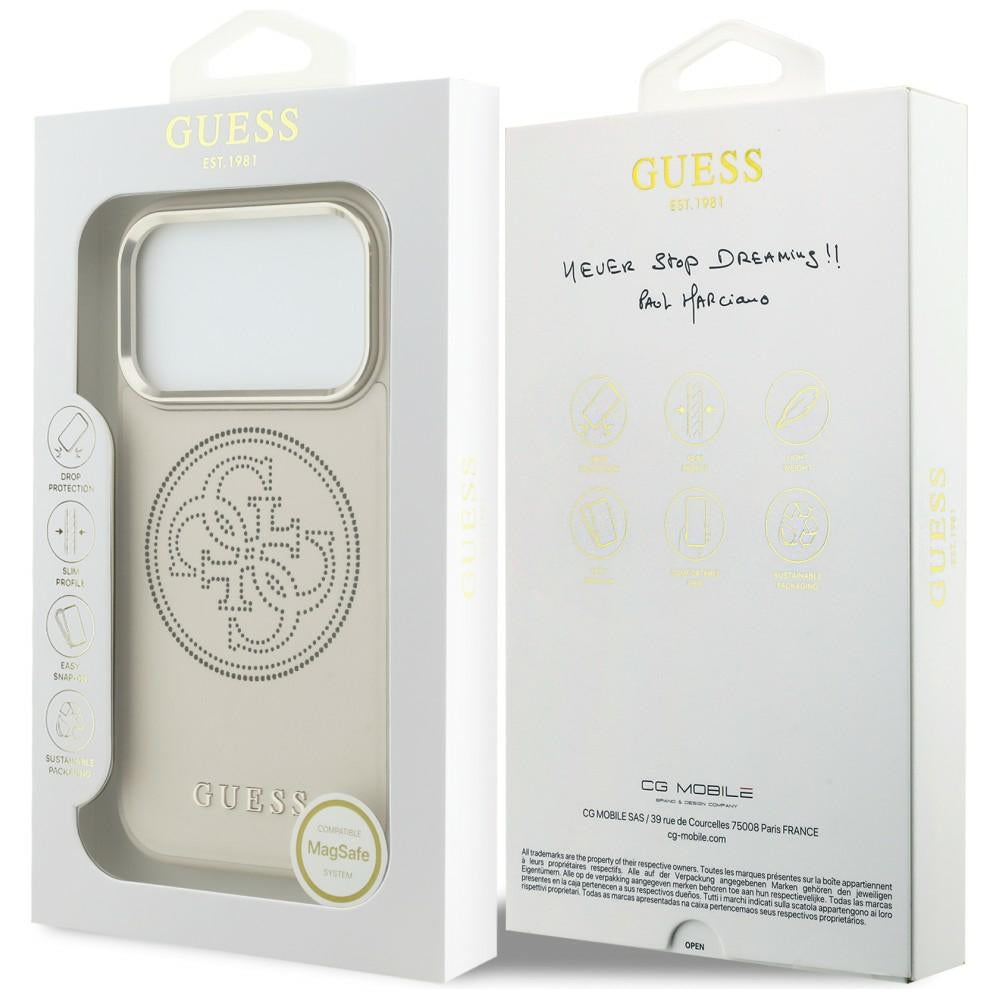 Guess Handyhülle Perforierte 4G MagSafe Kollektion - iPhone 17 Pro Max