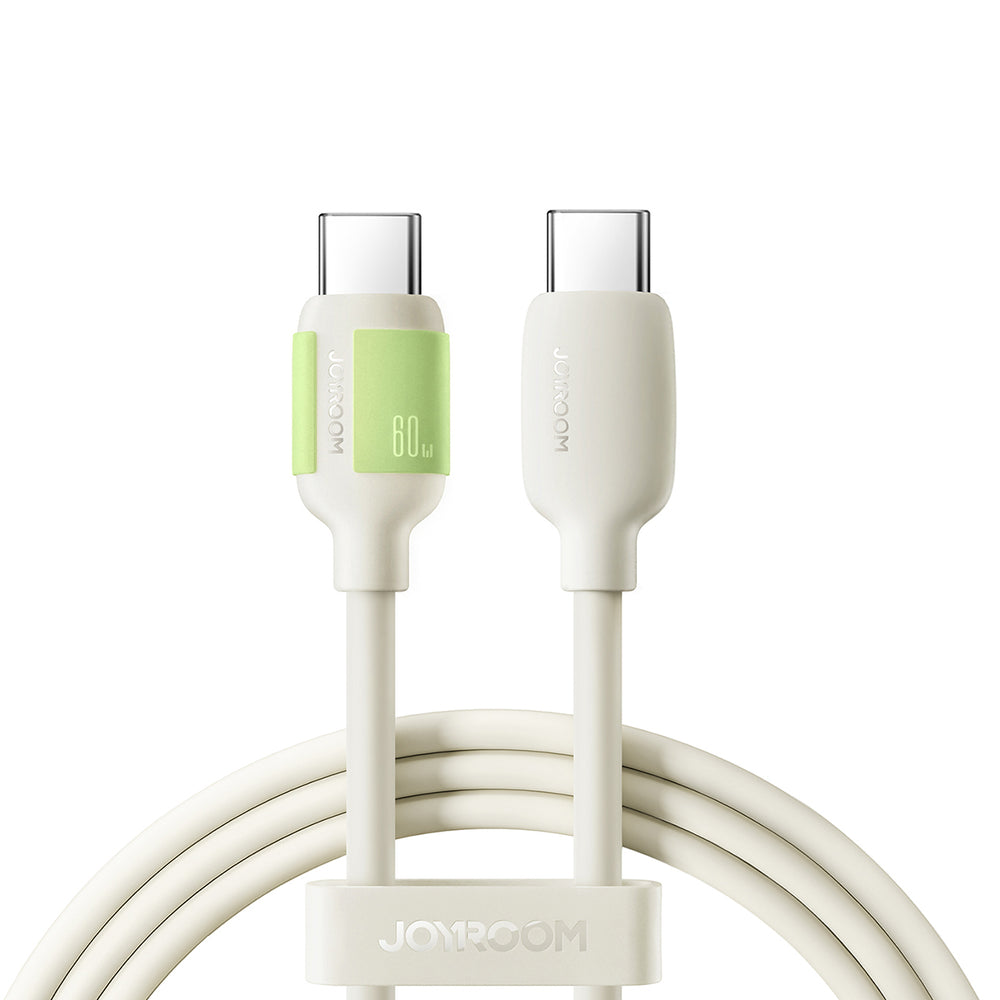 Joyroom S-A53 60W USB-C zu USB-C Kabel 1,2 m in beige