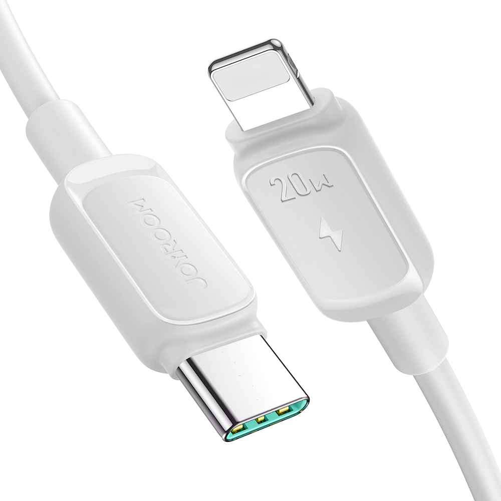 Joyroom Multi-Color Series A14 USB-C zu Lightning 30W Kabel 1,2 m inweiß