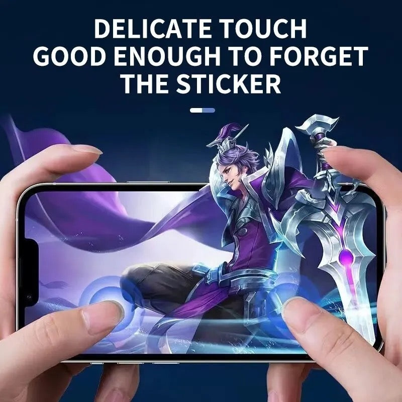 Easy Fit Full Screen Tempered Glass mit Montageständer