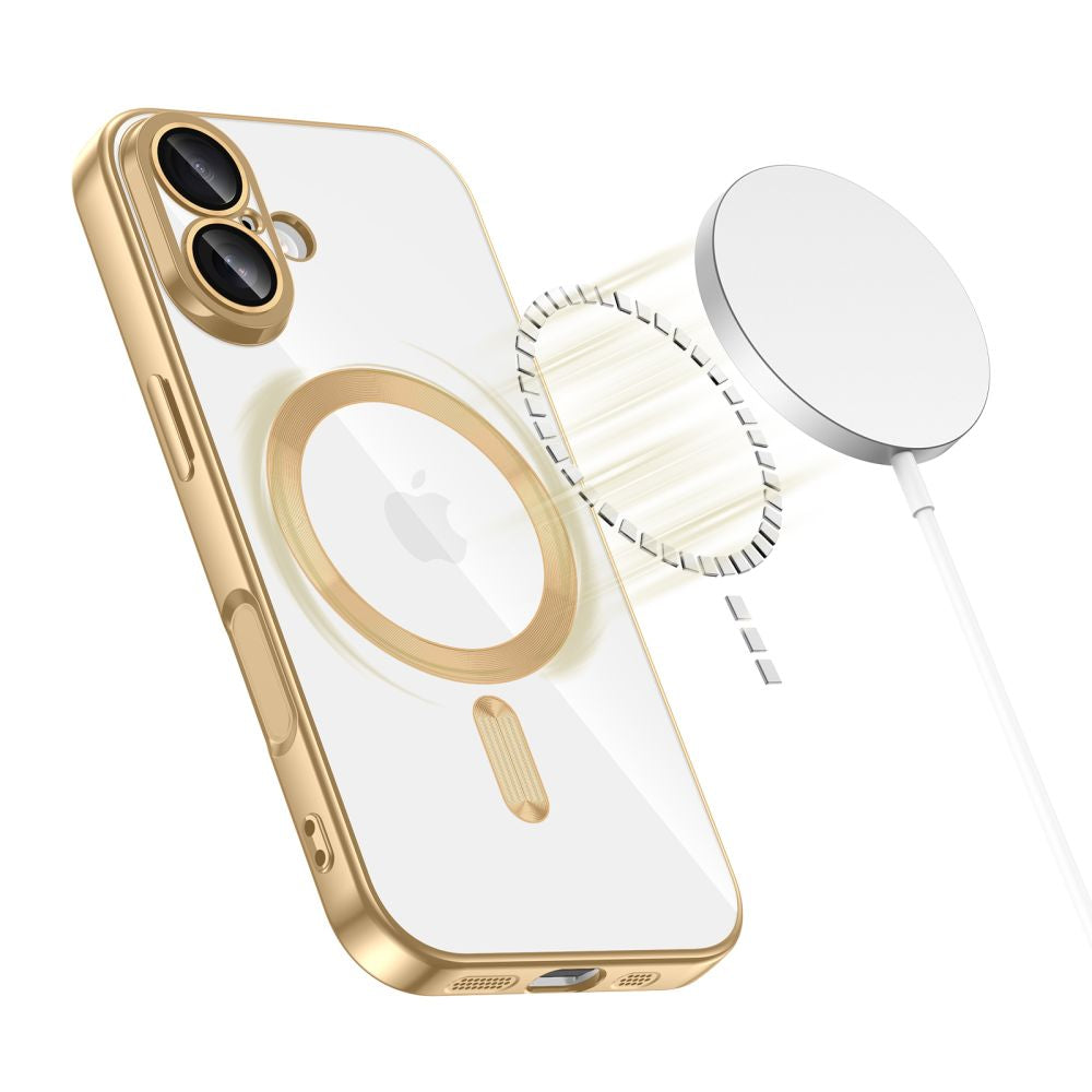 Tech-Protect MagSafe Hülle für iPhone 17 – Gold