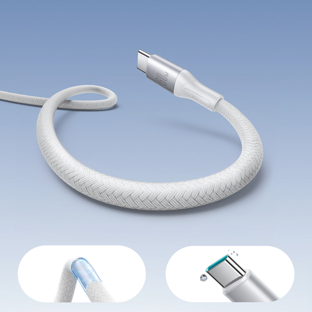 Joyroom Blitzladekabel, 60 W, USB-C – USB-C-Kabel, 2 m