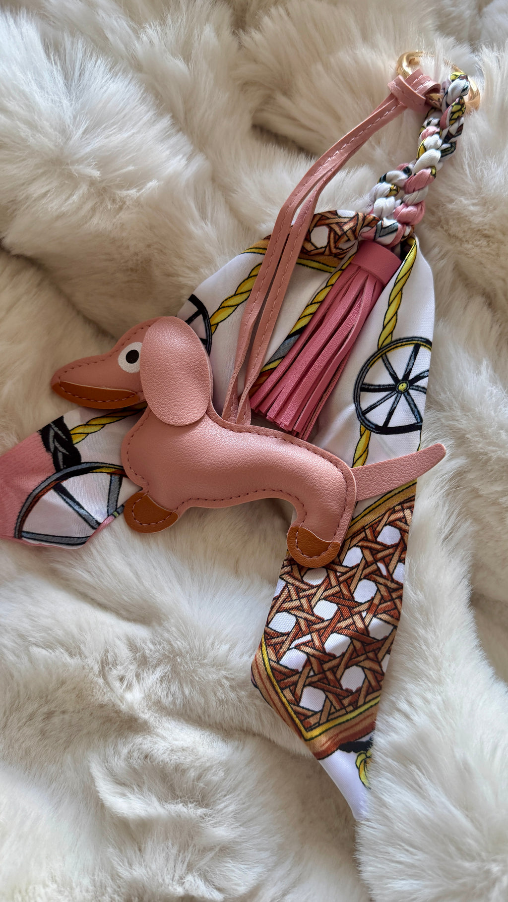 Taschen- Schlüsselanhänger Dackel