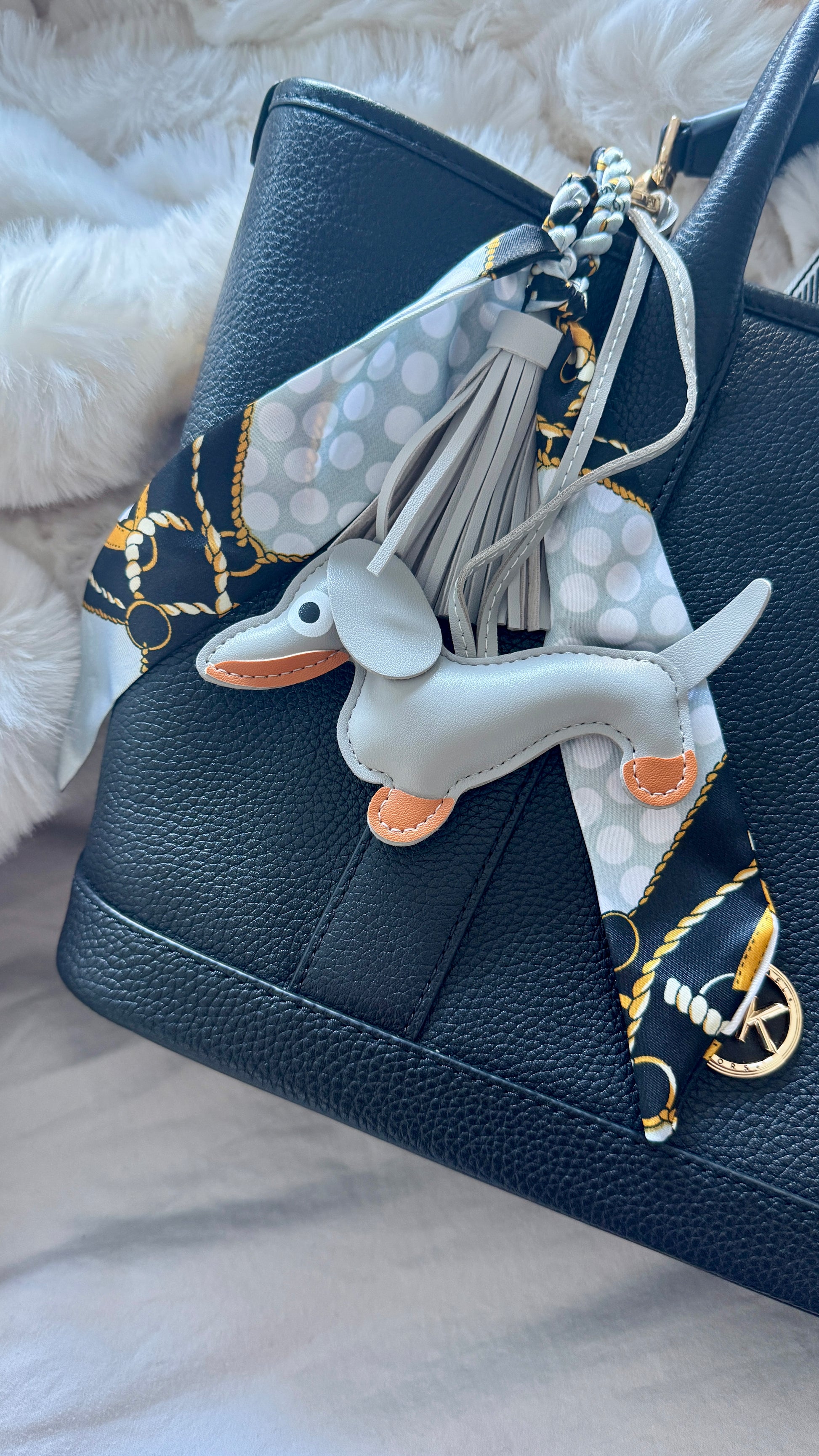 Taschen- Schlüsselanhänger Dackel