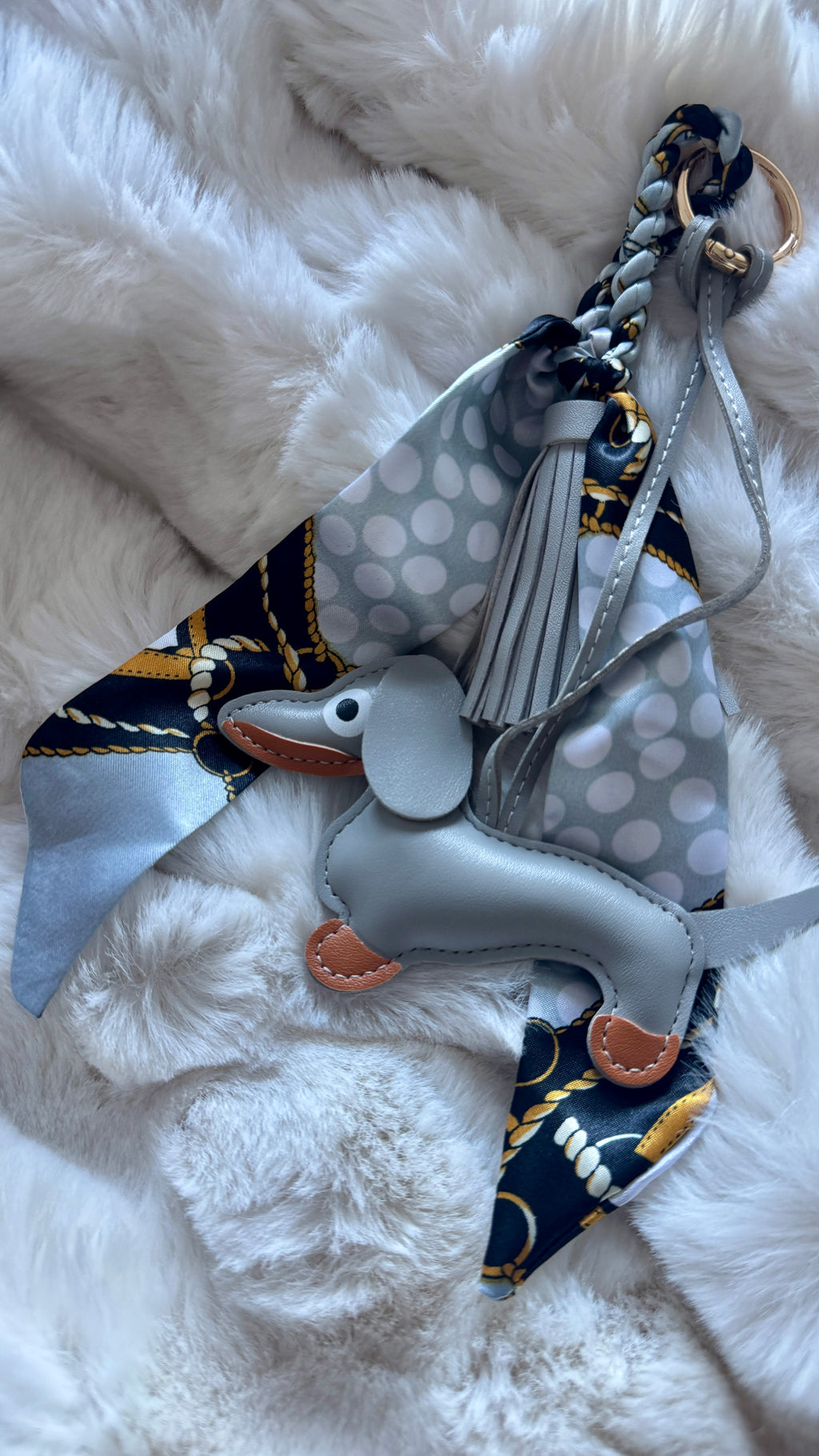 Taschen- Schlüsselanhänger Dackel