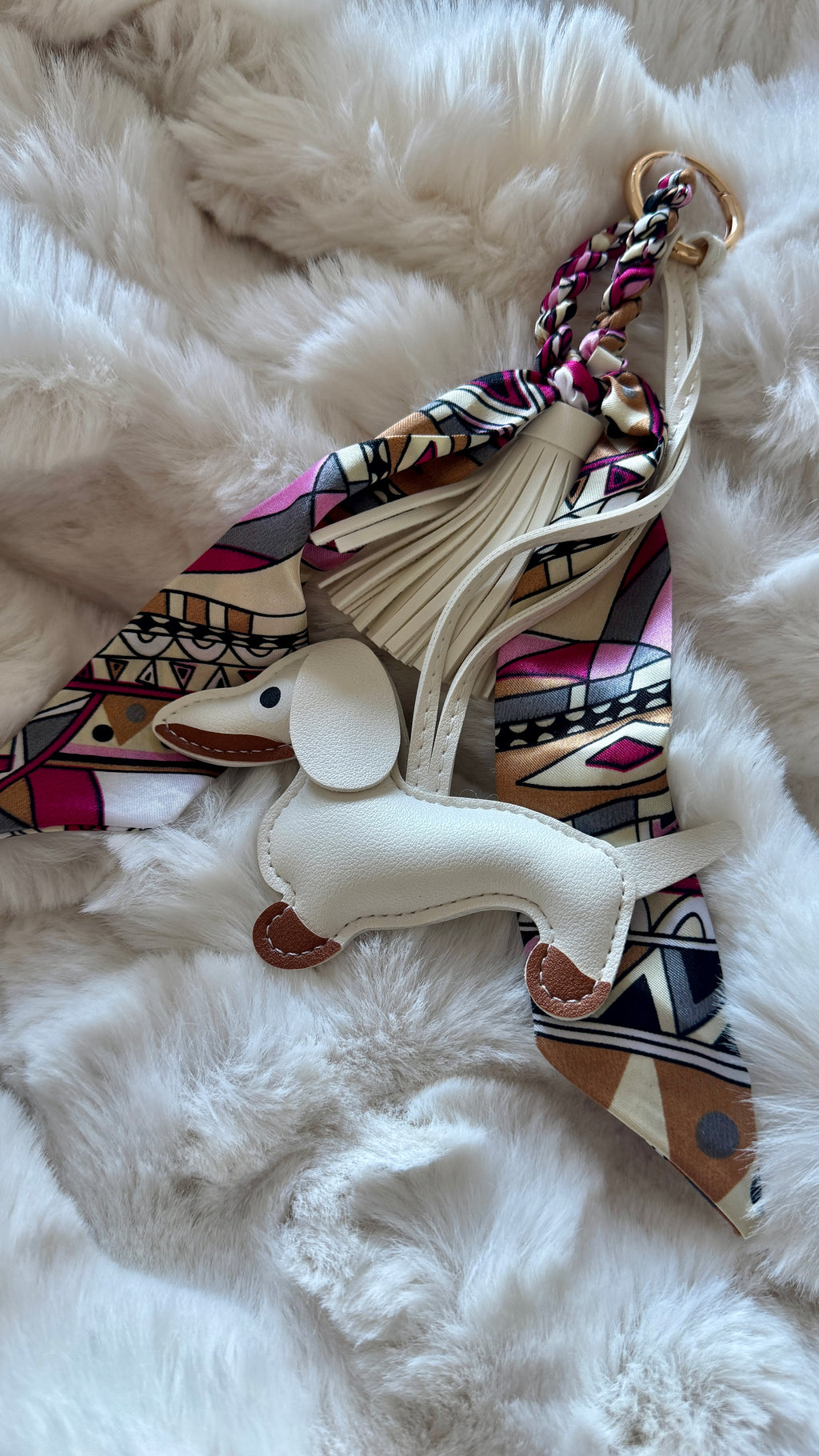 Taschen- Schlüsselanhänger Dackel