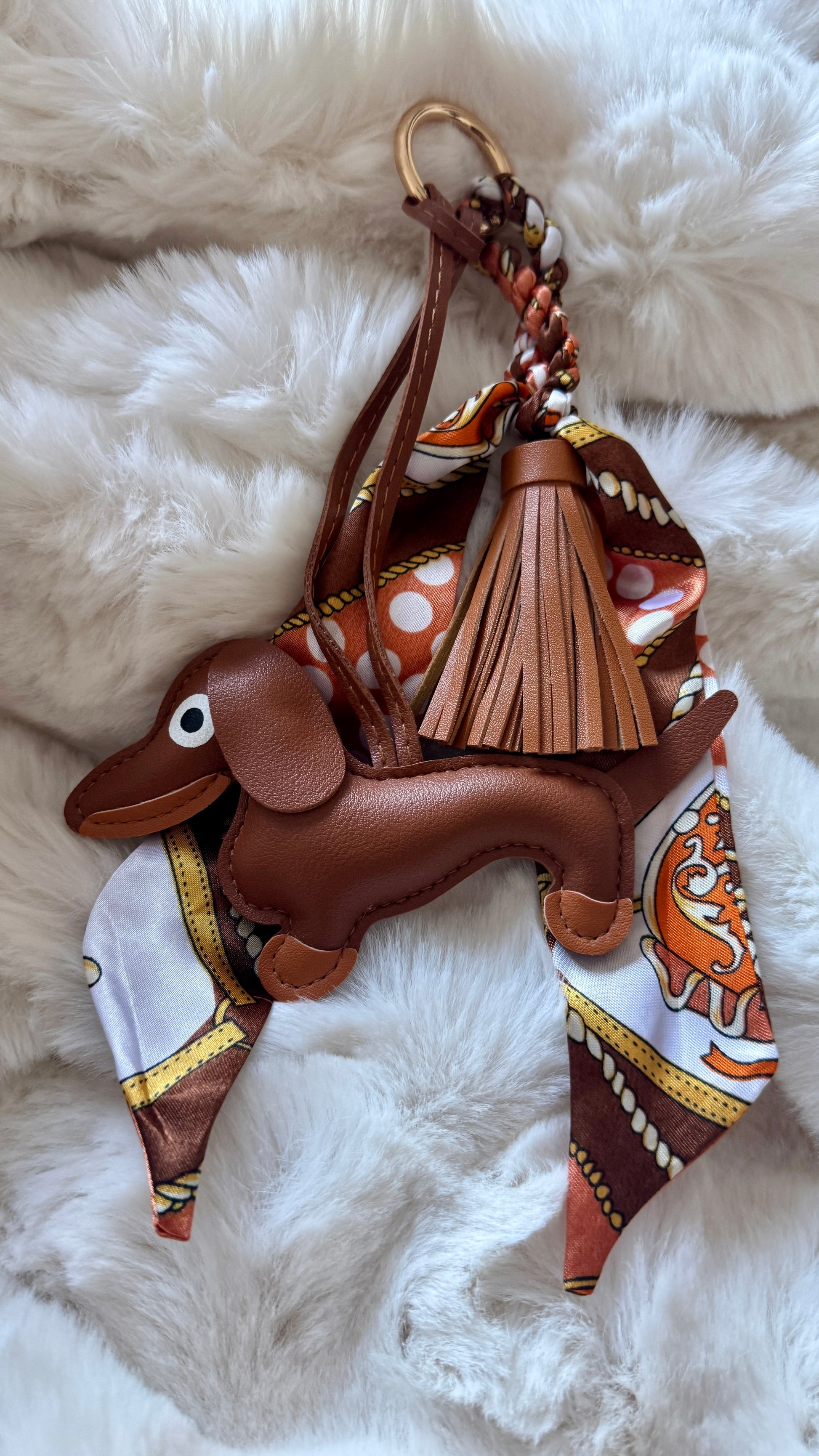 Taschen- Schlüsselanhänger Dackel