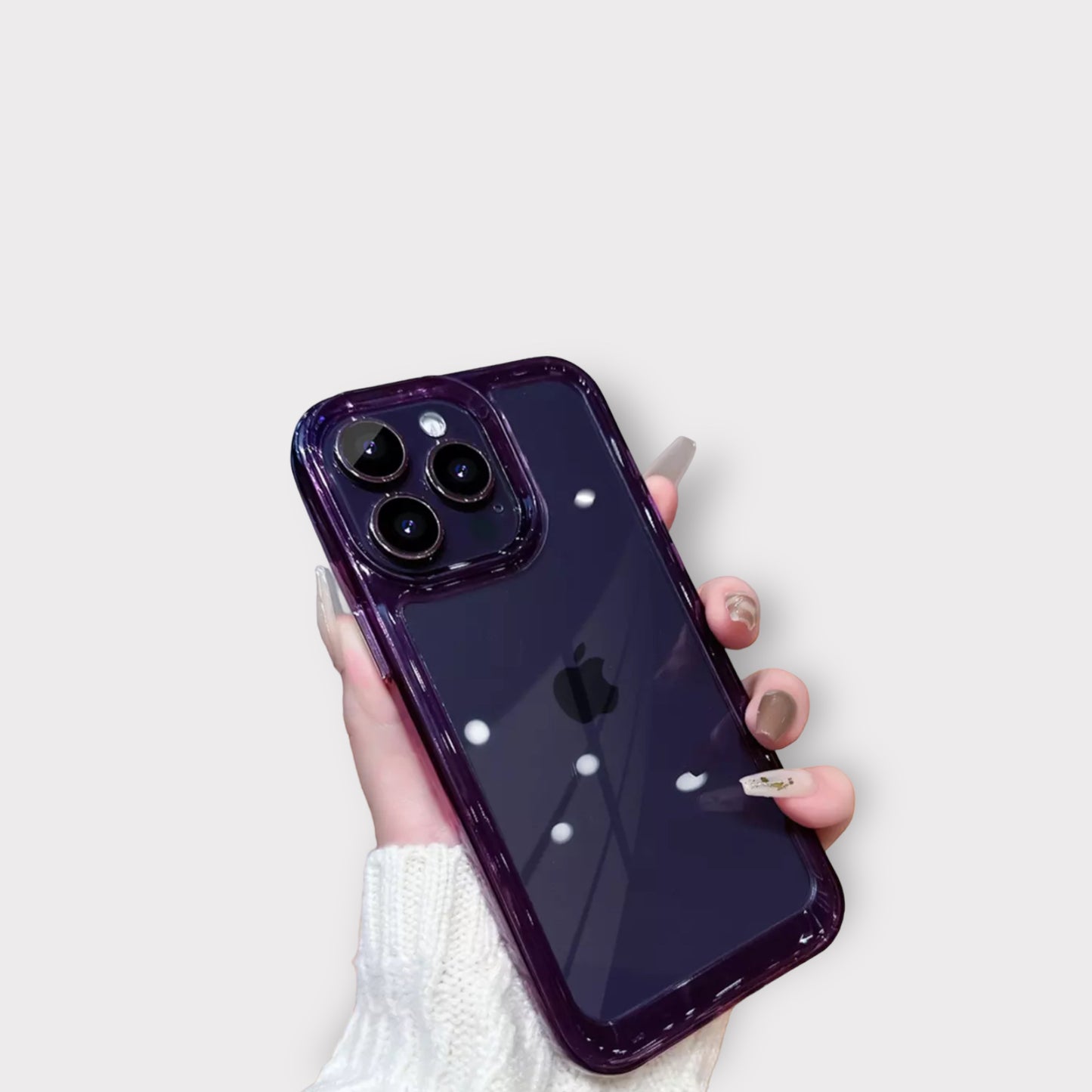 Durchsichtig farbig - iPhone 13 Handyhülle